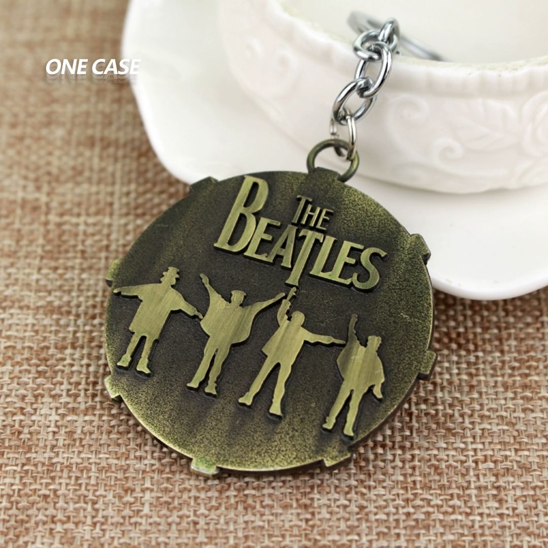Rock Star Band Fans Alloy Keychain Pendant The Beatles/Nirvana/Guns N Roses/Pink Floyd...-ONECASE.STUDIO