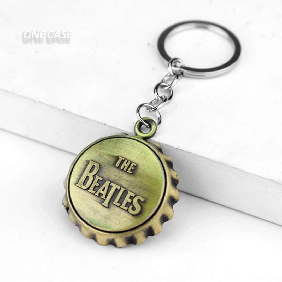 The Beatles Rock Star Band Fans Alloy Keychain Pendant -ONECASE.STUDIO