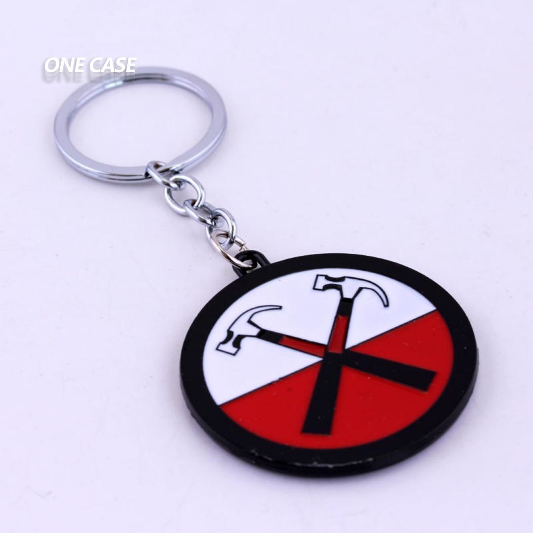 Rock Star Band Fans Alloy Keychain Pendant The Beatles/Nirvana/Guns N Roses/Pink Floyd...-ONECASE.STUDIO