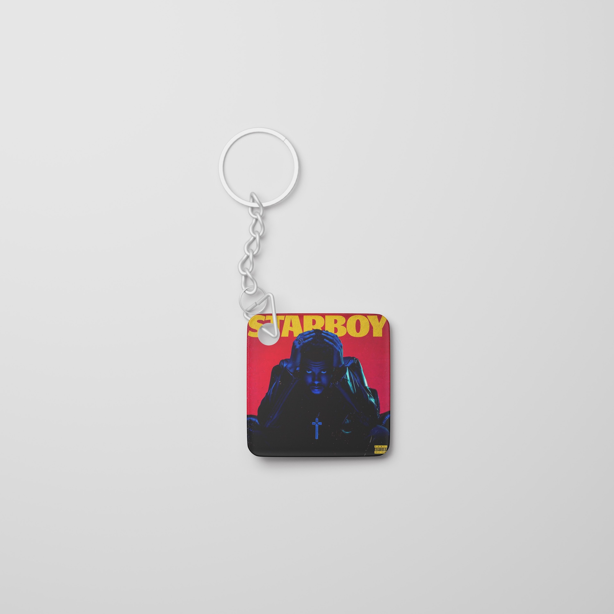 The Weeknd Album Mini Keychain Peripheral Accessories