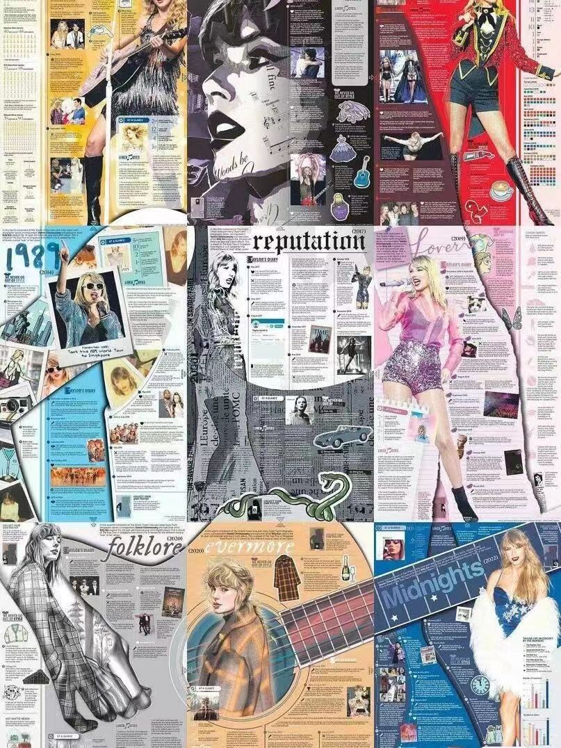 TS Newspaper Concert The Eras Tour Collection Gift