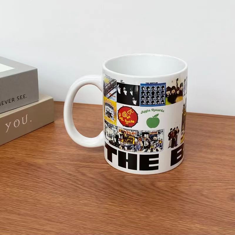 The Beatles Retro Rock Band Peripheral Mugs Coffee Cup Collectible