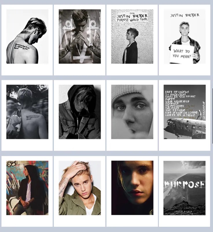 Justin Bieber Photo Concert Album Complete Set of Photos
