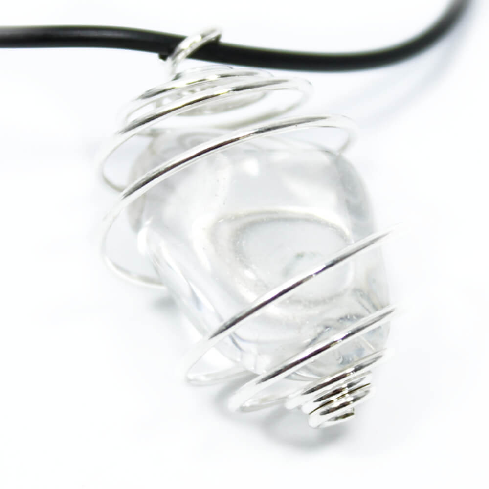 Clear Quartz Wire Wrapped Crystal