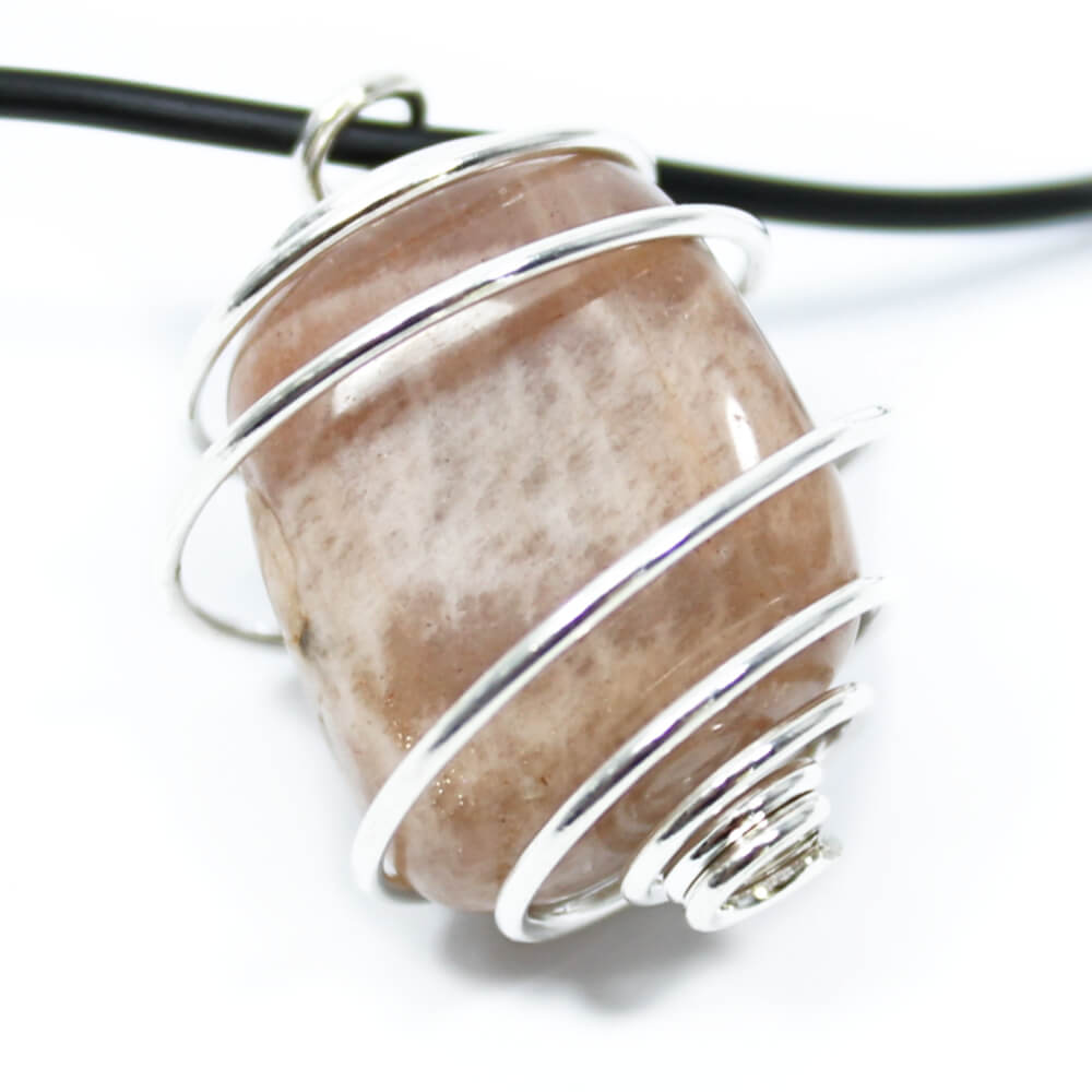 Moonstone Wire Wrapped Crystal