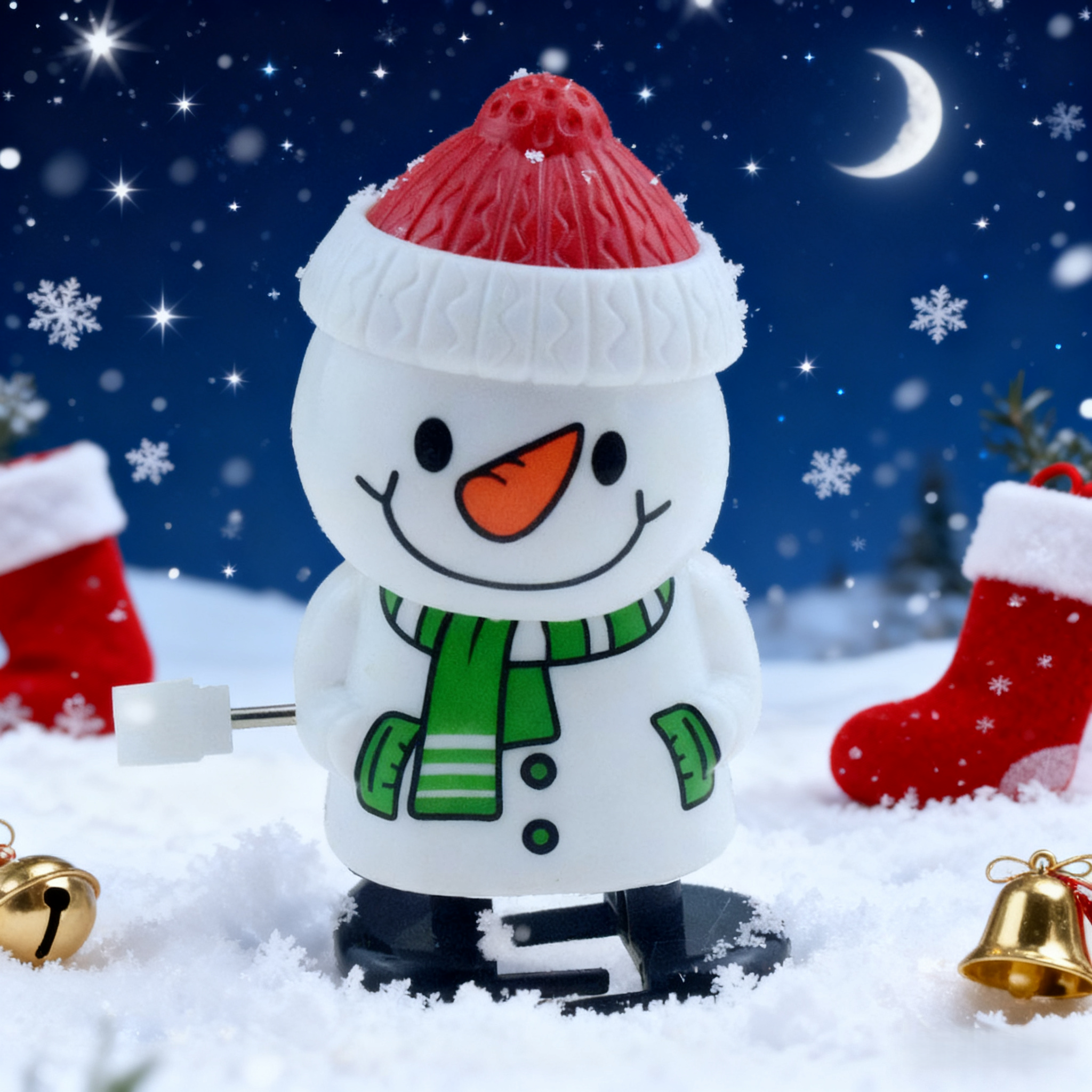 🎄 Cute Wind-Up Christmas Toys – Perfect Festive Stocking Stuffers!
