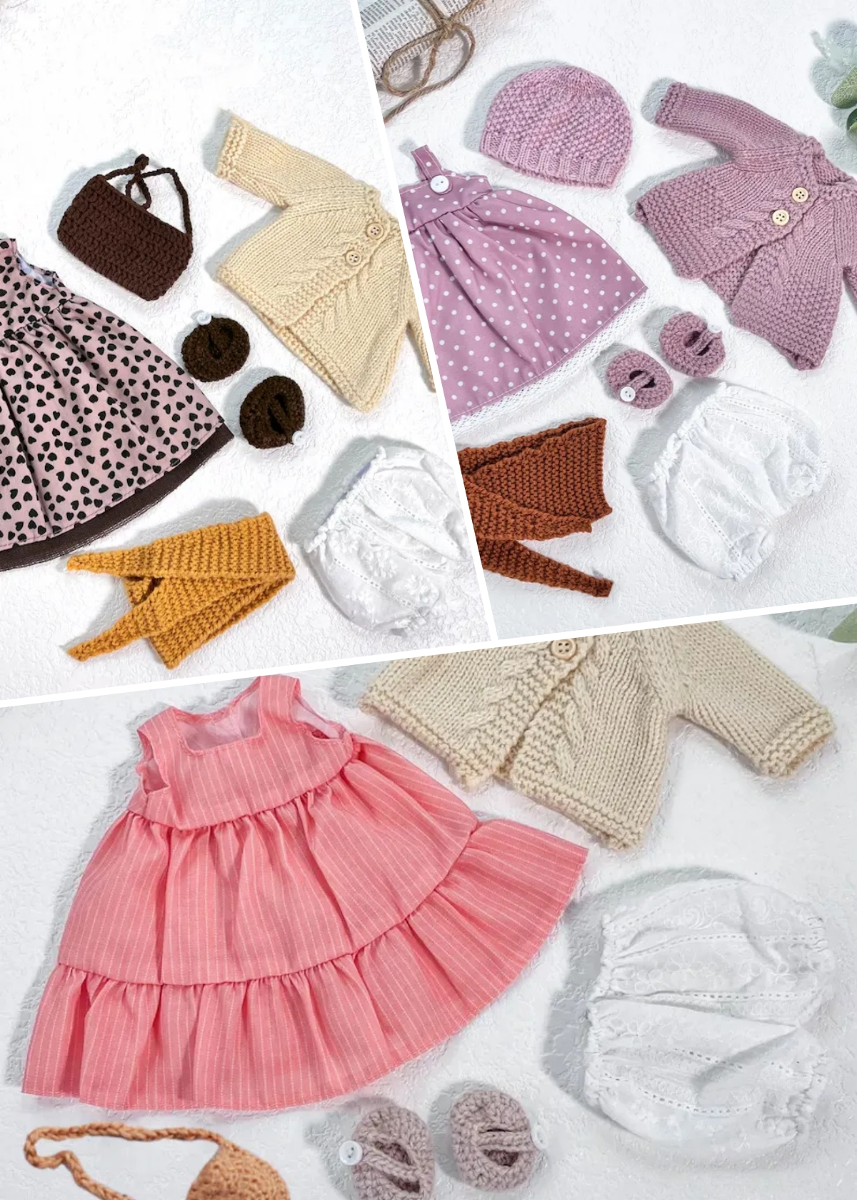 Handmade Waldorf Doll | Choose Any 3 Outfits | Jogujos