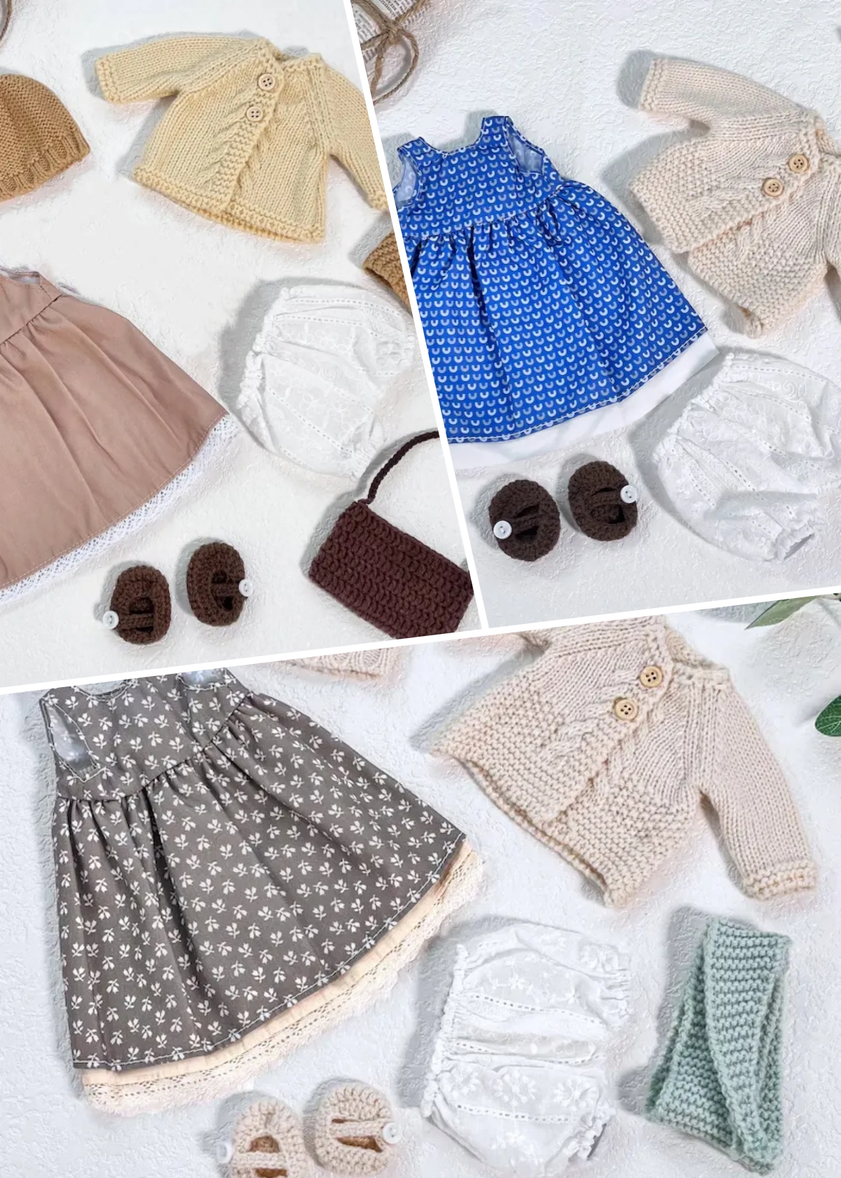 Handmade Waldorf Doll | Choose Any 3 Outfits | Jogujos