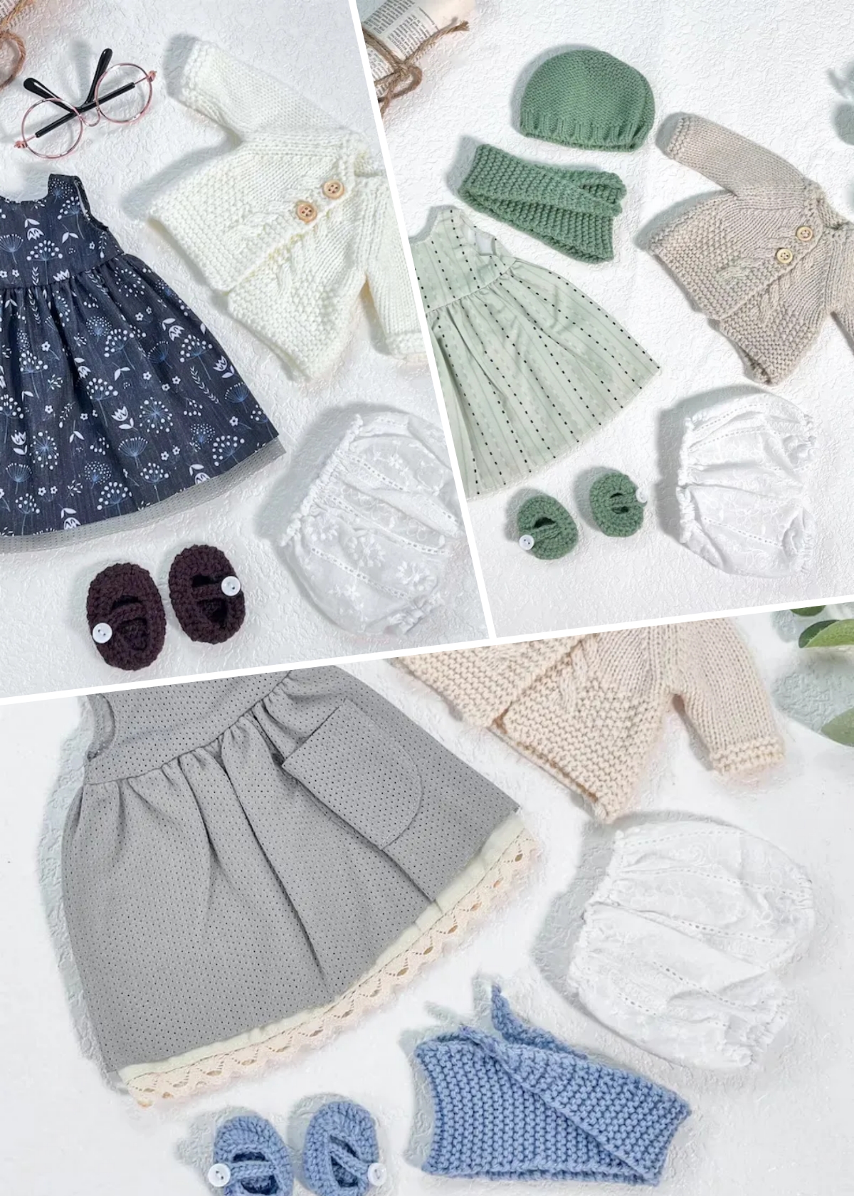 Handmade Waldorf Doll | Choose Any 3 Outfits | Jogujos