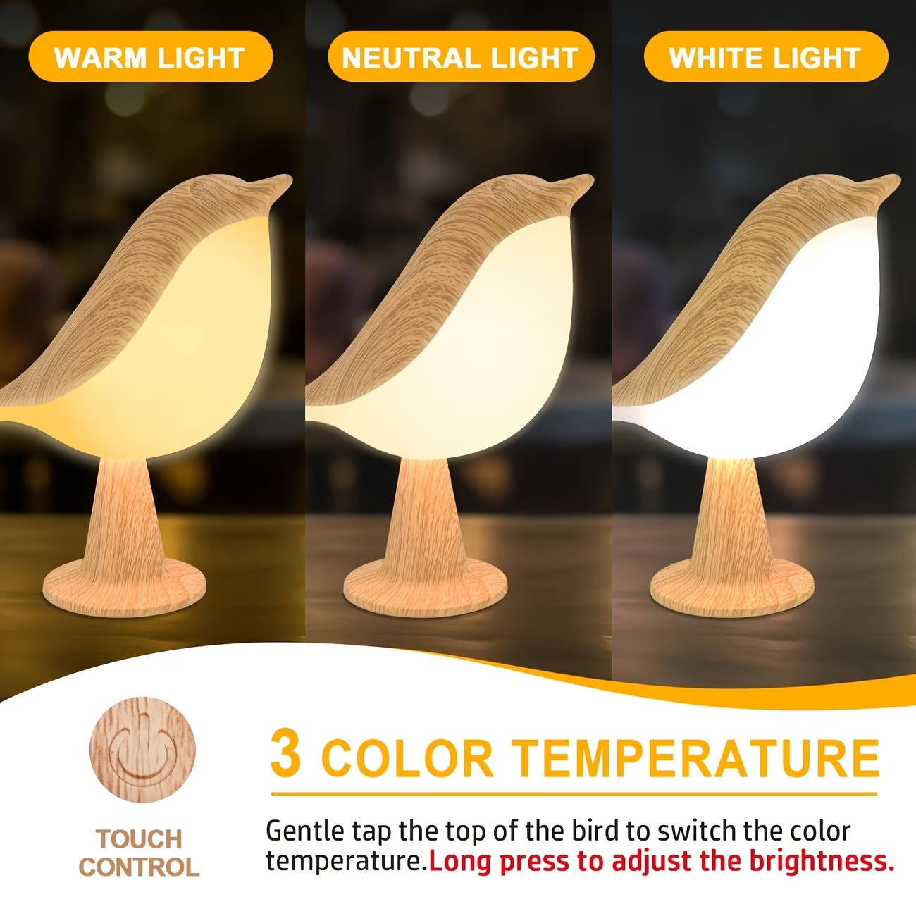 Bird Night Light
