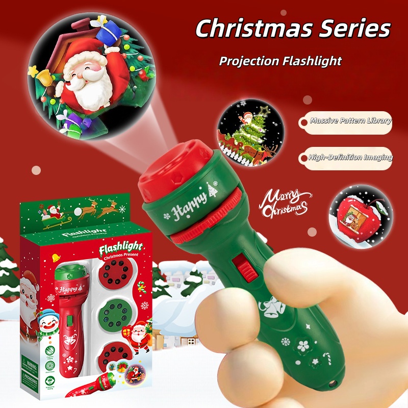 🔦Christmas Flashlight Projector