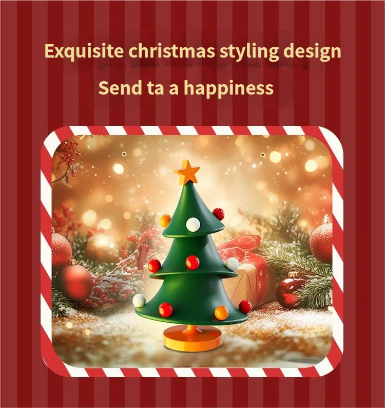 ✨ Rotating Christmas Tree Ornament 🎄