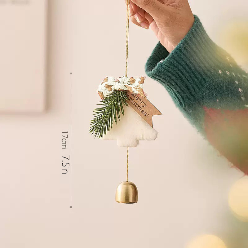  Plush Christmas Tree Decorate Bells