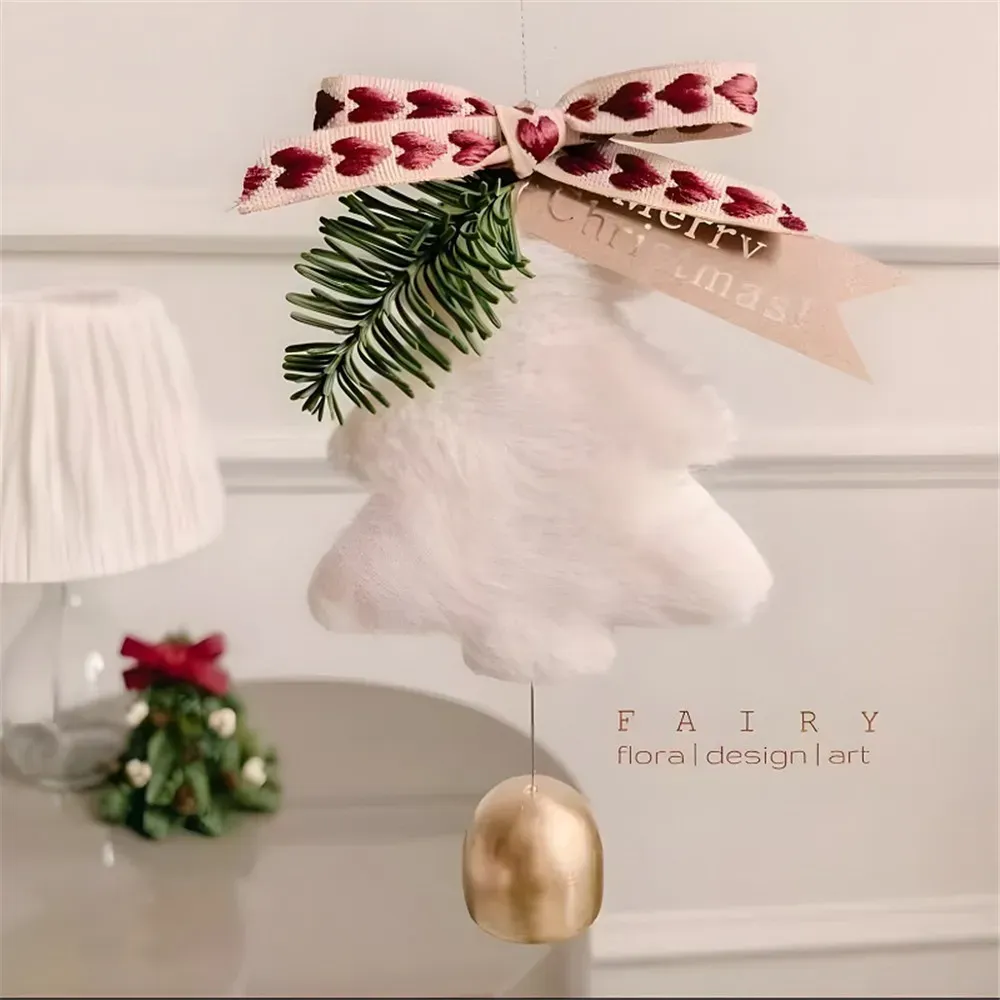 🔔🎄 Plush Christmas Tree Decorate Bells🎁🏡
