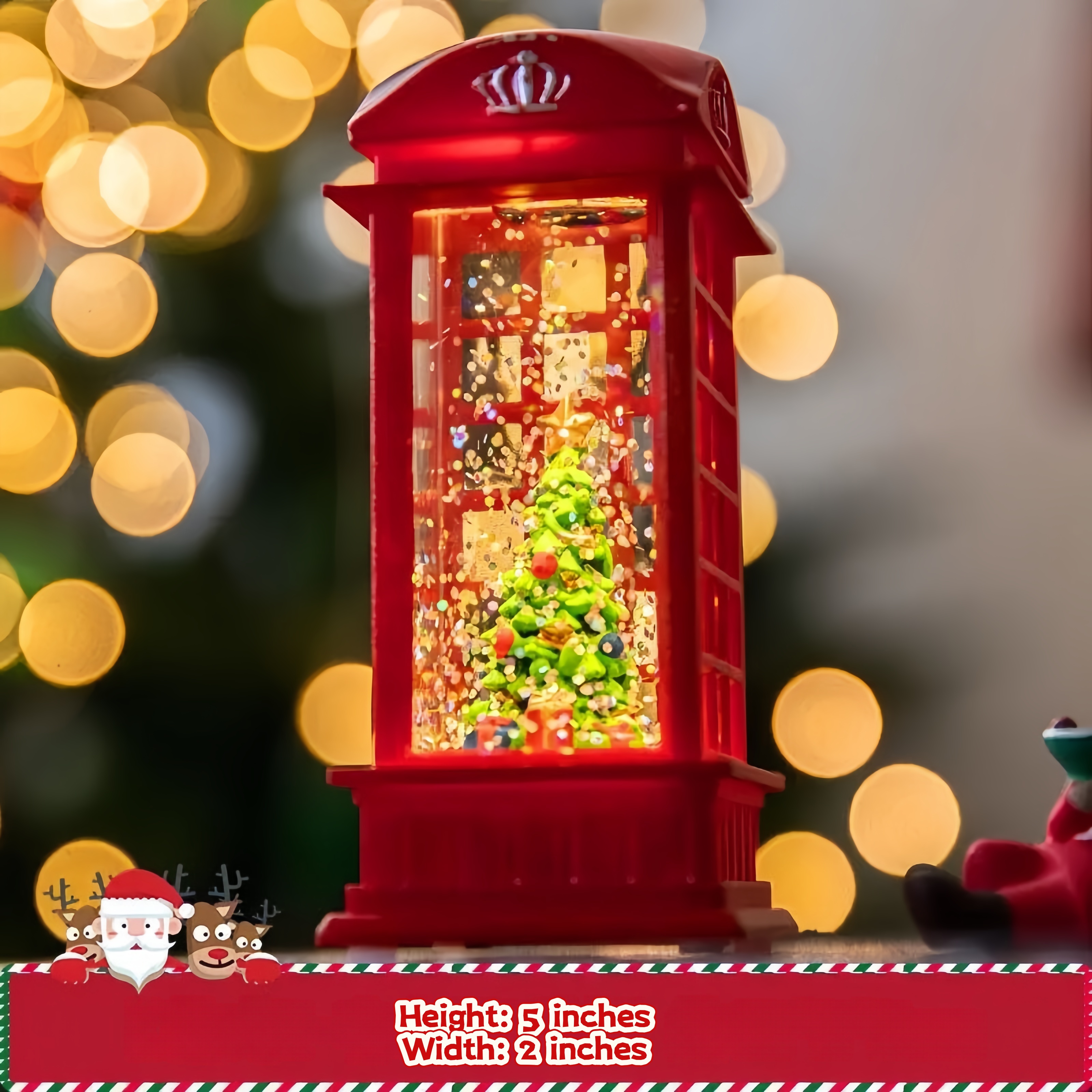 ❄️Snowfall Ambiance Night Light