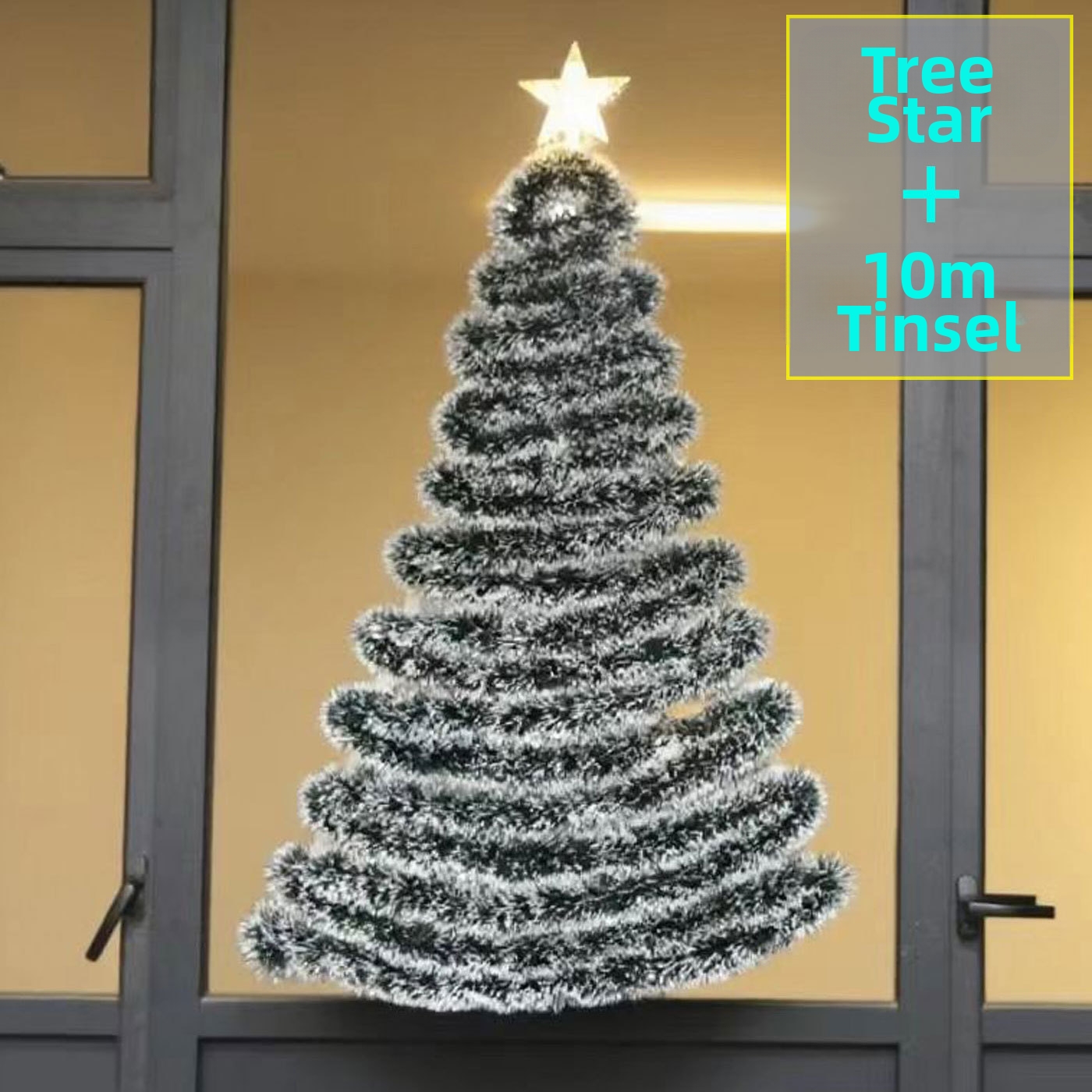 Wall-Mounted Christmas Tree: Festive Cheer, Zero Space Compromise