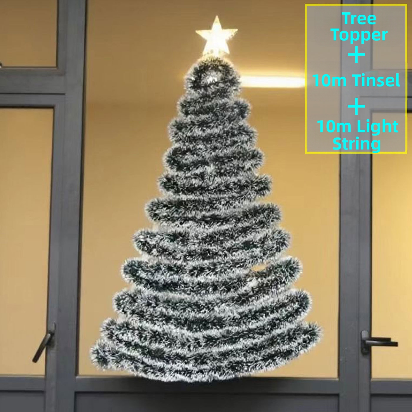 Wall-Mounted Christmas Tree: Festive Cheer, Zero Space Compromise