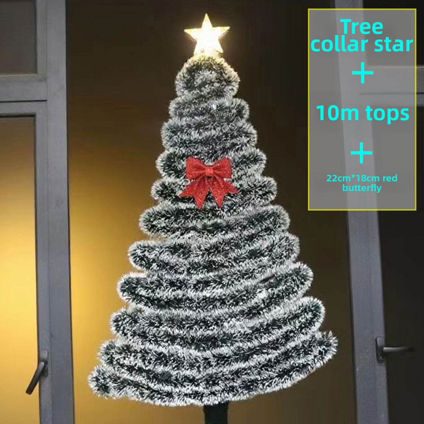 Wall-Mounted Christmas Tree: Festive Cheer, Zero Space Compromise