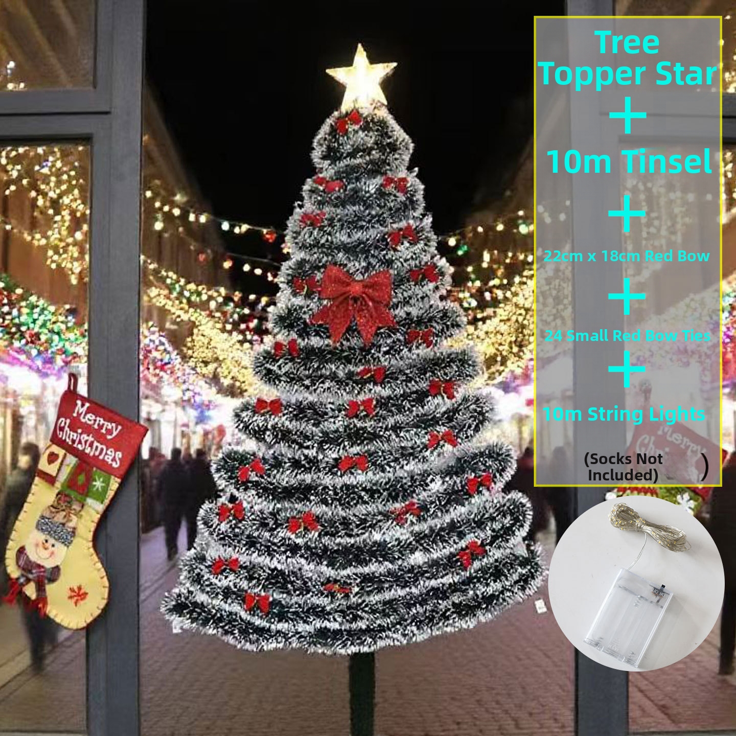 Wall-Mounted Christmas Tree: Festive Cheer, Zero Space Compromise