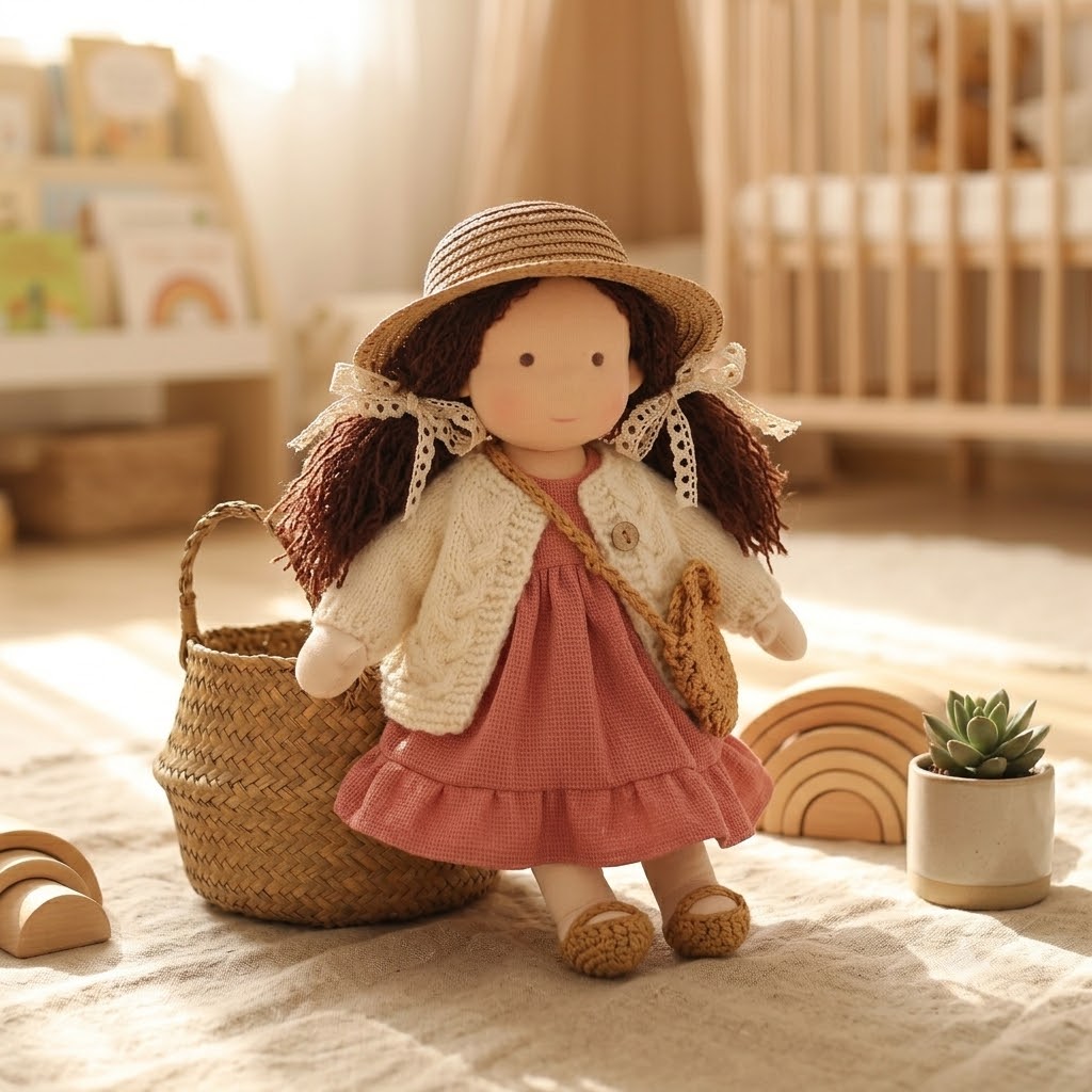 2026 New Arrival Handmade Waldorf Art Doll