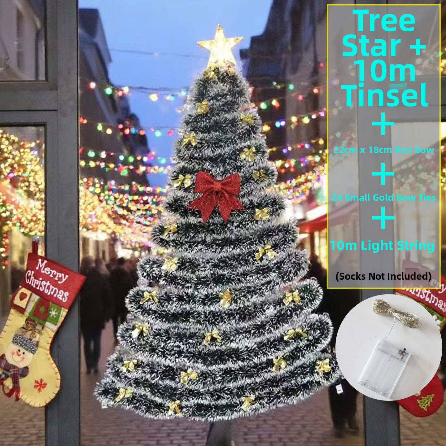 Wall-Mounted Christmas Tree: Festive Cheer, Zero Space Compromise