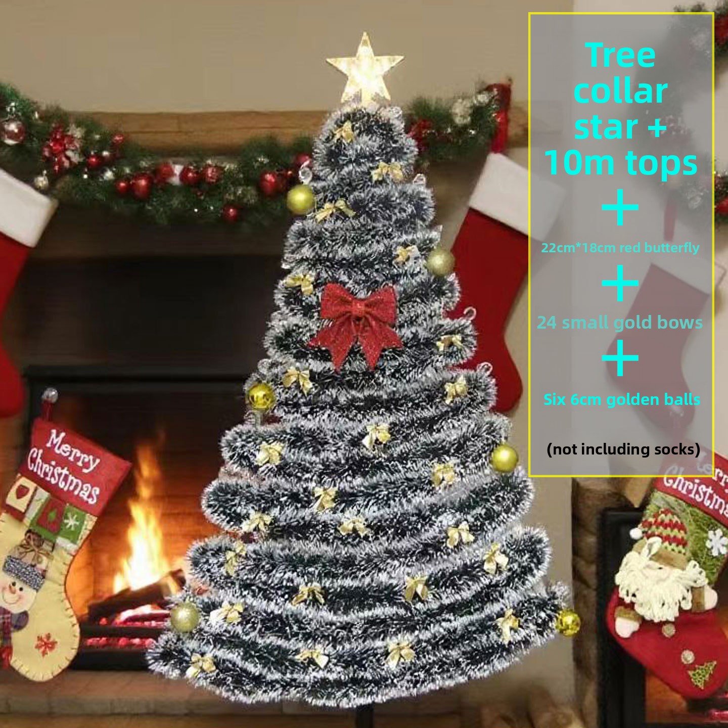 Wall-Mounted Christmas Tree: Festive Cheer, Zero Space Compromise