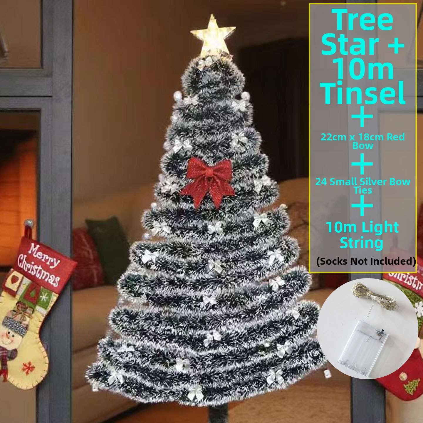 Wall-Mounted Christmas Tree: Festive Cheer, Zero Space Compromise