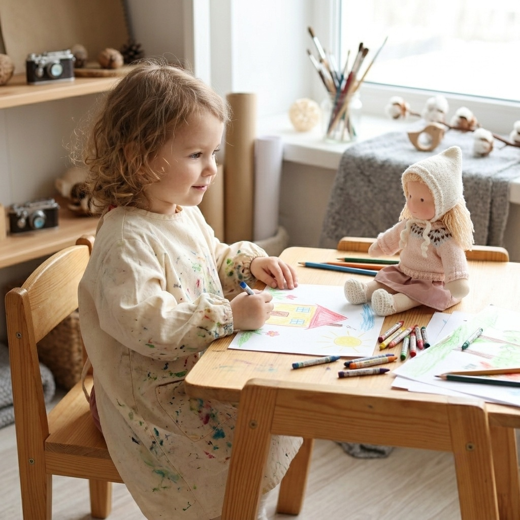 2026 New Arrival Handmade Waldorf Art Doll