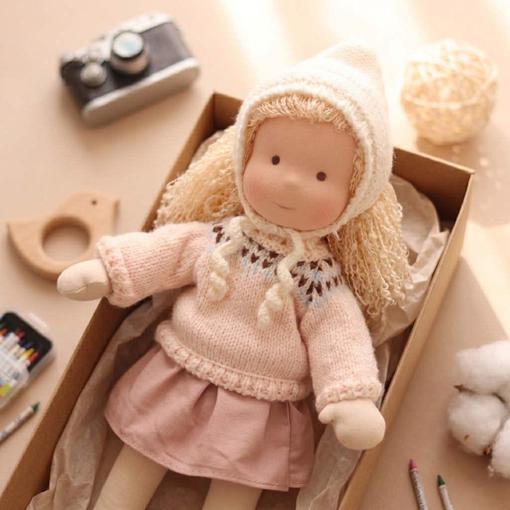 2026 New Arrival Handmade Waldorf Art Doll