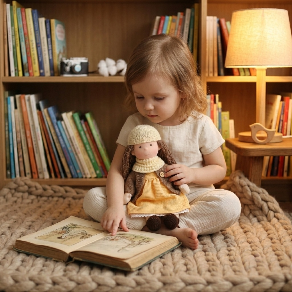 2026 New Arrival Handmade Waldorf Art Doll