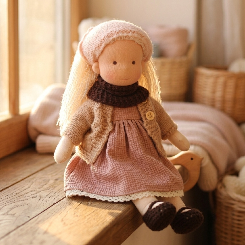 2026 New Arrival Handmade Waldorf Art Doll