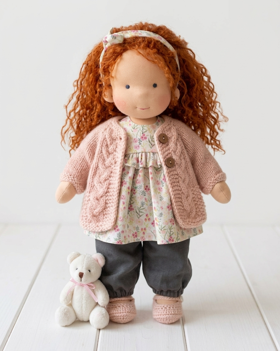 Handmade Waldorf Doll | Choose Any 3 Outfits | Jogujos