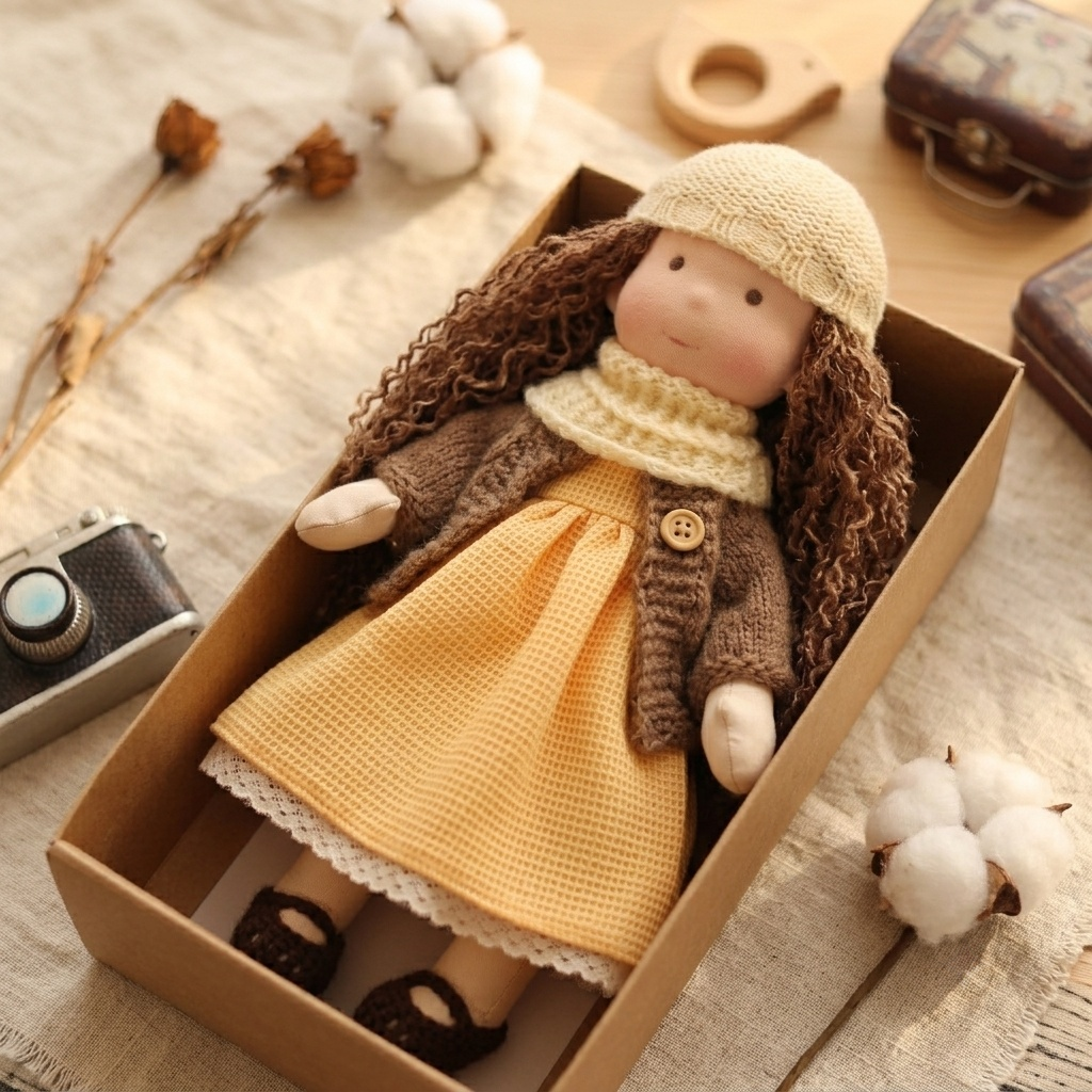 2026 New Arrival Handmade Waldorf Art Doll
