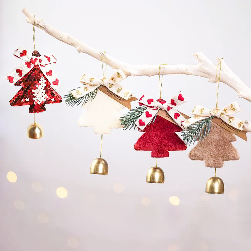  Plush Christmas Tree Decorate Bells