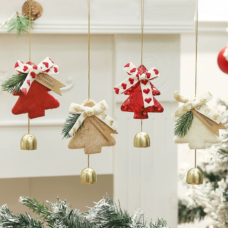  Plush Christmas Tree Decorate Bells