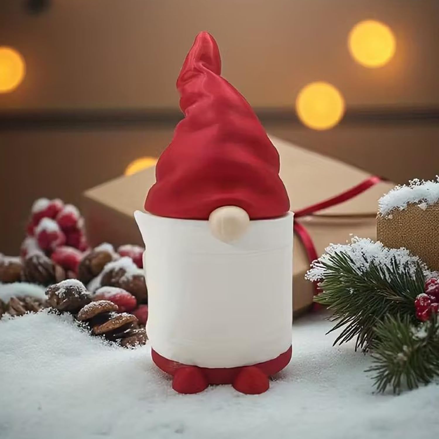 Christmas Season’s “Un-hideable” Cuteness | Gnome Elf Tissue Box