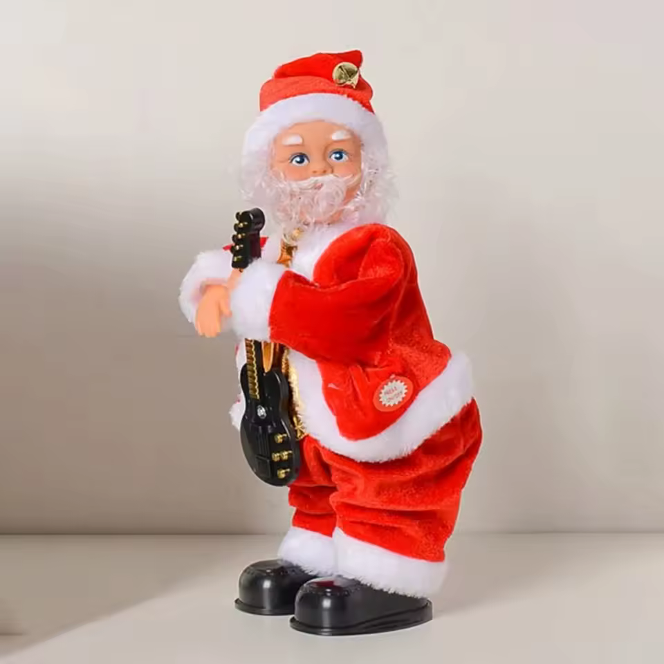 The dancing Santa Claus decorative doll