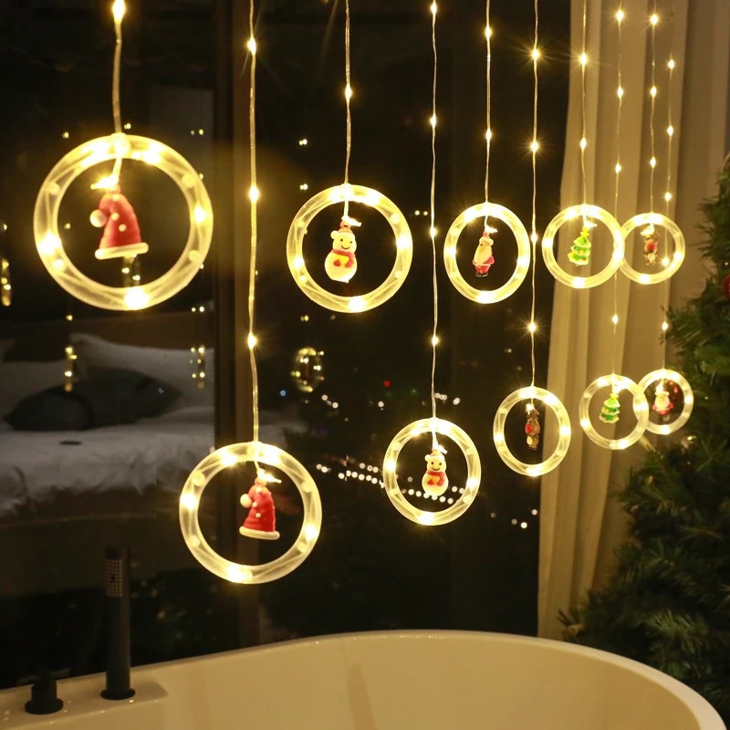 Christmas Curtain Ambience Lights: Indoor & Outdoor Universal · Instant Festive Vibe