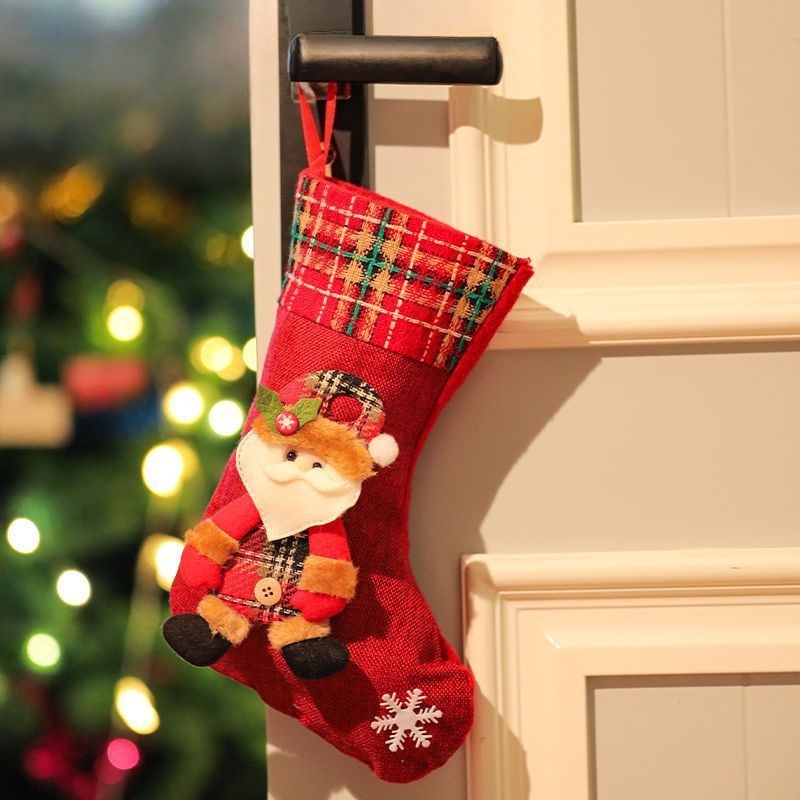 Christmas Stocking Gift Bags – Vintage Warmth to Fill Your Holiday Surprises