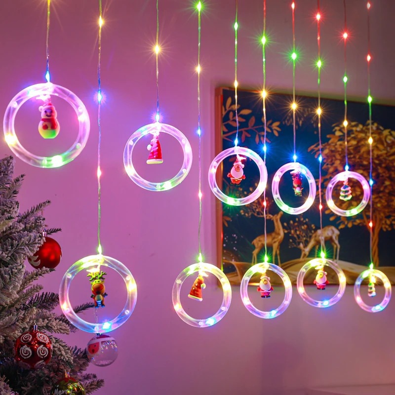 Christmas Curtain Ambience Lights: Indoor & Outdoor Universal · Instant Festive Vibe
