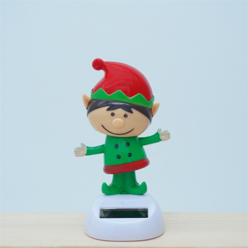Christmas Solar-Powered Wobbling Figurines | Your Car’s Festive Co-Pilot This Holiday Season