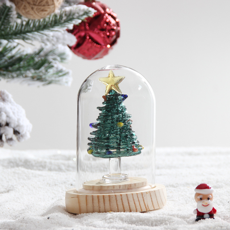 🎅Christmas Vibes Unlocked! Glowing Mini Christmas Tree Set 🎄