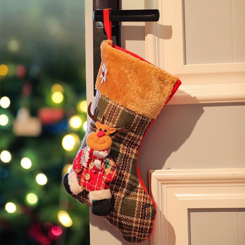 Christmas Stocking Gift Bags – Vintage Warmth to Fill Your Holiday Surprises