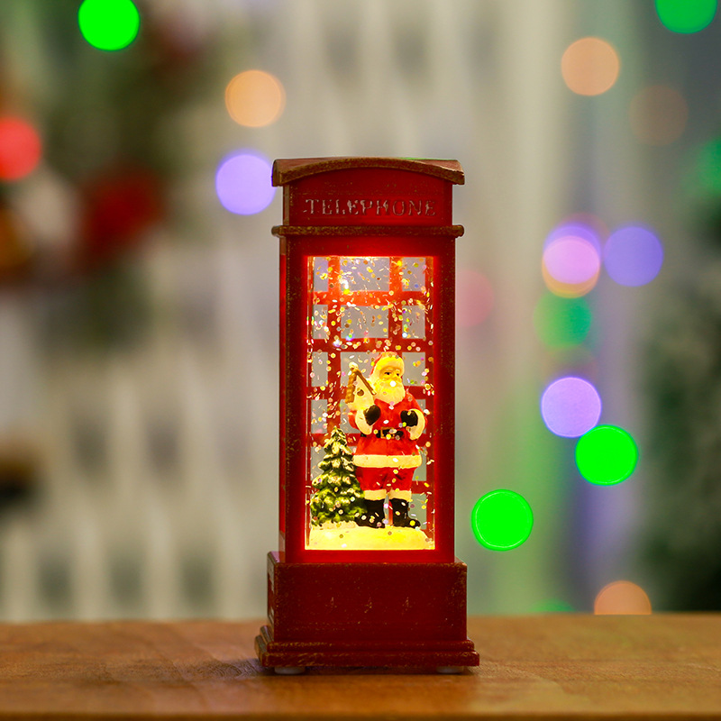 Christmas Snow Globe Lantern