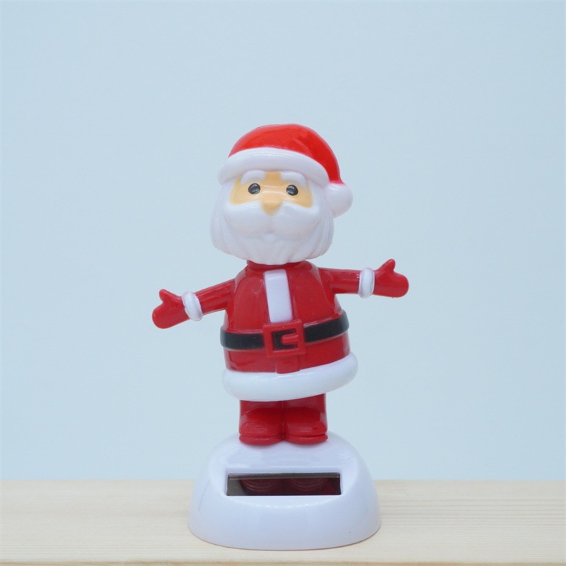 Christmas Solar-Powered Wobbling Figurines | Your Car’s Festive Co-Pilot This Holiday Season