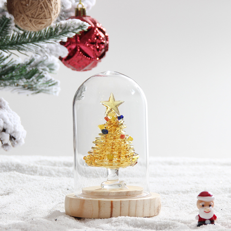 🎅Christmas Vibes Unlocked! Glowing Mini Christmas Tree Set 🎄