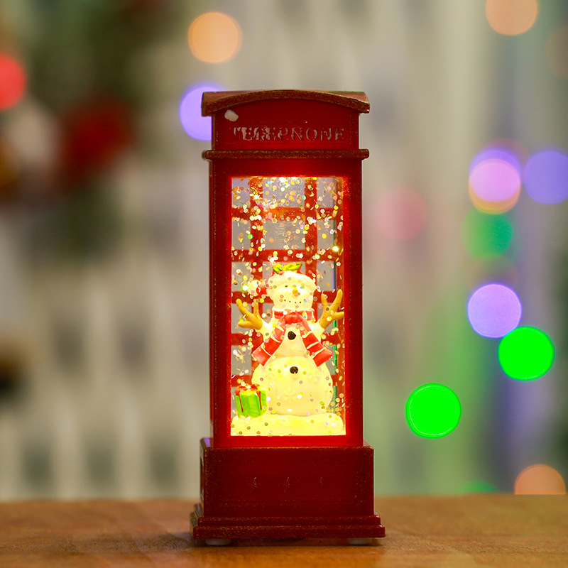 Christmas Snow Globe Lantern