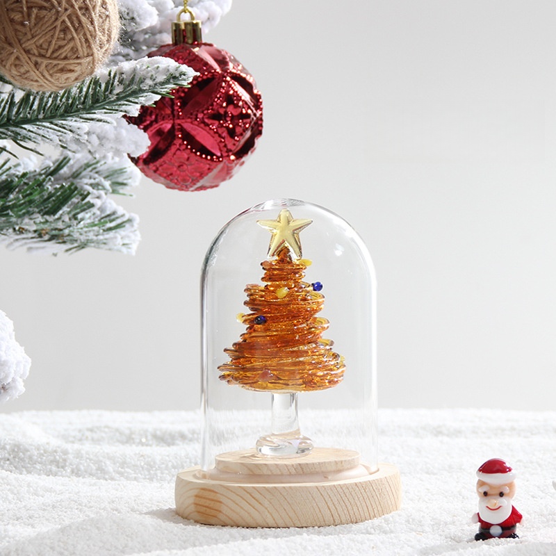 🎅Christmas Vibes Unlocked! Glowing Mini Christmas Tree Set 🎄