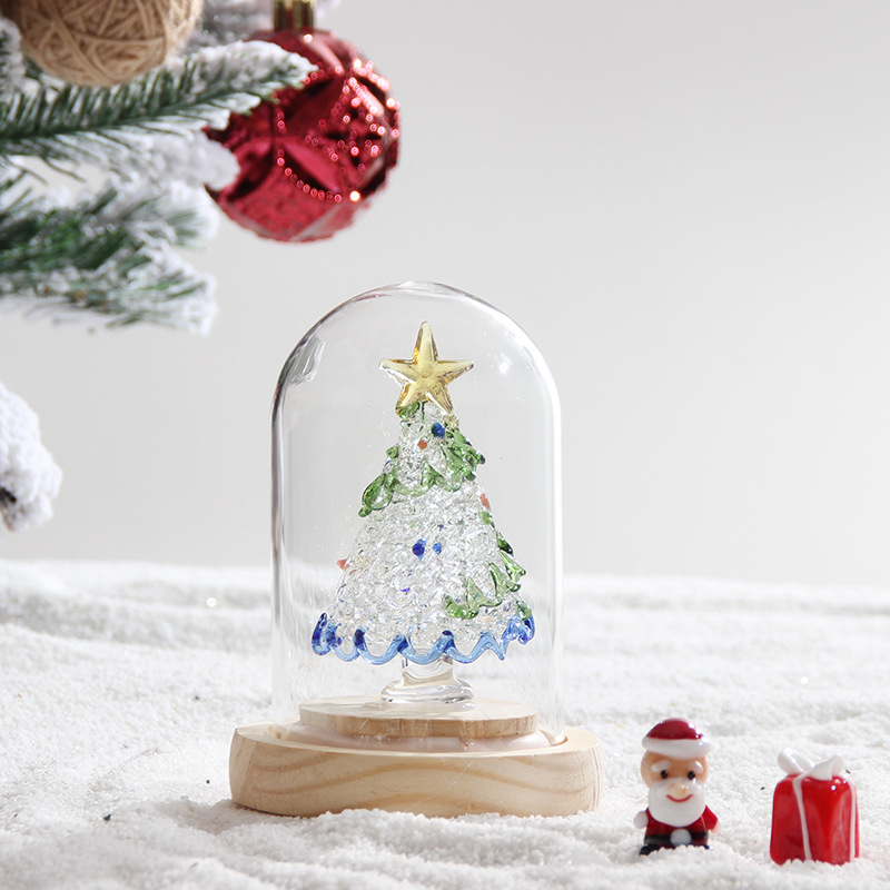 🎅Christmas Vibes Unlocked! Glowing Mini Christmas Tree Set 🎄