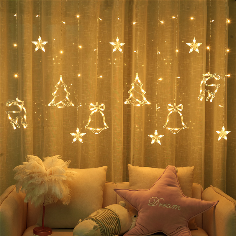 Christmas Curtain Ambience Lights: Indoor & Outdoor Universal · Instant Festive Vibe